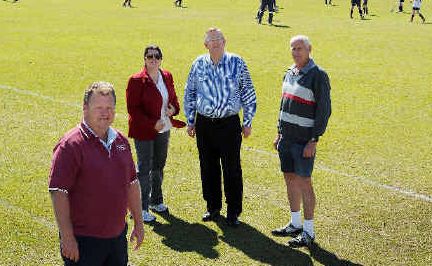Allan Douma, Kathy Milijasevic, Paul Neville and Ken Taylor. Allan Douma, Kathy Milijasevic, Paul Neville and Ken Taylor.